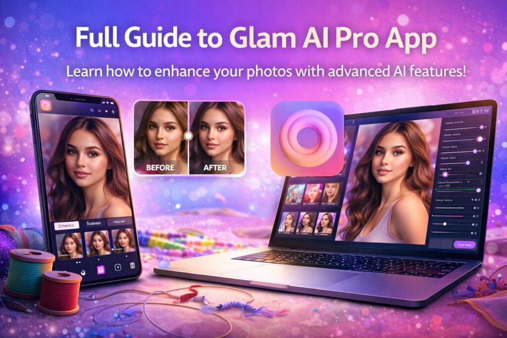Glam AI Pro app